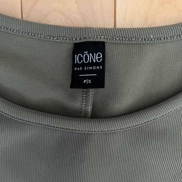 Simons Khaki Long Sleeve Dress - Picture 3 of 4